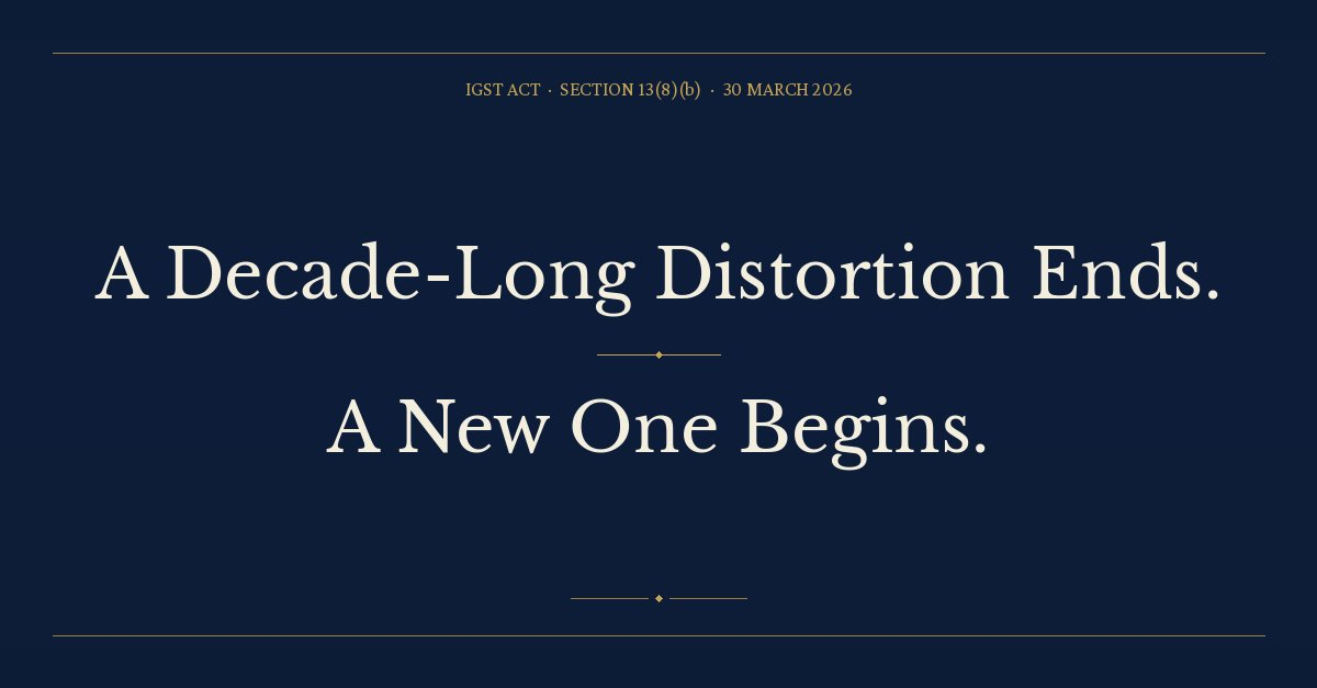 A Decade-Long Distortion Ends. A New One Begins.